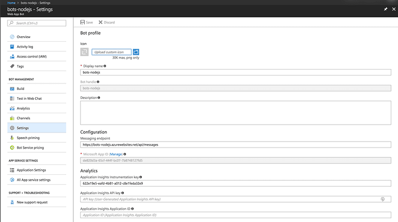 Azure Bot Service - 聊天機器人教學 - Node.js - 03