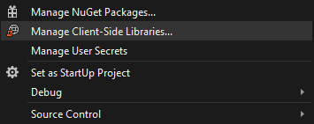 Microsoft Library Manager - ASP.NET Core 管理前端套件的新好工具